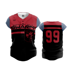 3225 FD Womens Full Button Capsleeve SOUTHERN-OHIO-SWARM-1