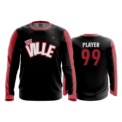 3221 FD Long Sleeve MENS THE-VILLE-BBALL