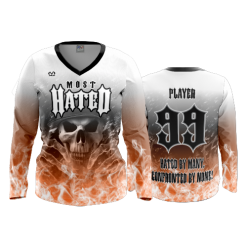 3220 FD Womens V-Neck Longsleeve MOST-HATED-2