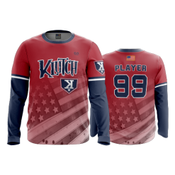 3226 FD Long Sleeve MENS KLUTCH-RED-2