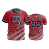 3226 FD Sport V-Neck MENS KLUTCH-RED-2