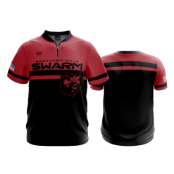 3225 FD Quarter Zip Batting Jacket SS SOUTHERN-OHIO-SWARM-ADD