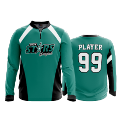3190 FD Quarter Zip Batting Jacket LS