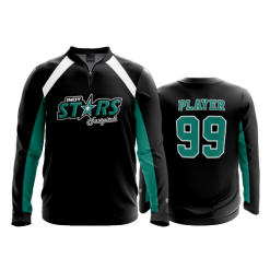 3190 FD Quarter Zip Batting Jacket LS