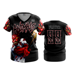 3213 FD Womens V-Neck POP-SLO-ANIMALS-2021