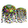 3216 FD Womens V-Neck Longsleeve POP-SLO-AUTISM