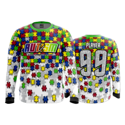 3216 FD Long Sleeve MENS POP-SLO-AUTISM