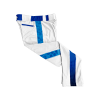 3214 CL WHITE CUSTOM BRAID MENS PANT POP-SLO-BALL-A-HOLICS