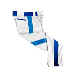 3214 CL WHITE CUSTOM BRAID MENS PANT POP-SLO-BALL-A-HOLICS