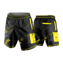 3209 LIGHTWEIGHT MICROFIBER 160gsm SHORT POP-SLO-HORNETS