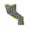 3210 CL CHARCOAL CUSTOM BRAID MENS PANT POP-SLO-NBLB