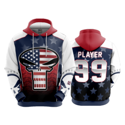 3204 FD Hoody POP-SLO-PATRIOT-PUNISH