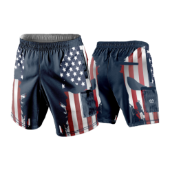 3205 LIGHTWEIGHT MICROFIBER 160gsm SHORT POP-SLO-PUNISHERS-USA