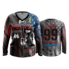 3200 FD Womens V-Neck Longsleeve POP-SLO-UNSPOKEN-HEROES-1