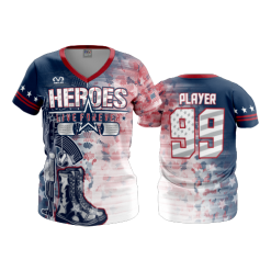 3201 FD Womens V-Neck POP-SLO-UNSPOKEN-HEROES-4