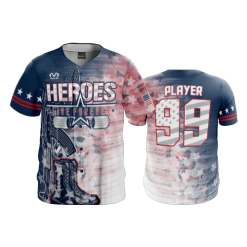 3201 FD ProTek Mens Full Button Down - CL POP-SLO-UNSPOKEN-HEROES-4