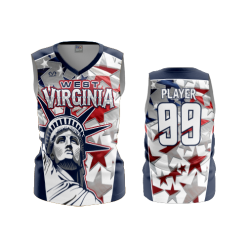 2806 FD Womens V-Neck Sleeveless WV-LIBERTY-BASEBALL-2021-1