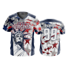 2806 FD Sport V-Neck MENS WV-LIBERTY-BASEBALL-2021-1