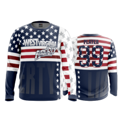 2806 FD Long Sleeve MENS WV-LIBERTY-BASEBALL-2