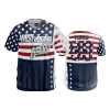 2806 FD ProTek Mens Full Button Down - CL WV-LIBERTY-BASEBALL-2