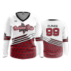 2827 FD Womens V-Neck Longsleeve BUCKEYE-ELITE-2