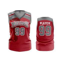 3229 FD SQMESH WOMENS BBALL TOP CL WESTFALL-MUSTANGS-BBALL