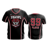 2573 FD Sport V-Neck MENS CENTRAL-OHIO-TIGERS-BLK