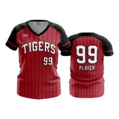 2573 FD Womens V-Neck CENTRAL-OHIO-TIGERS-PIN