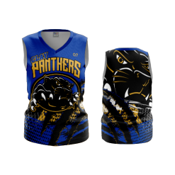 3244 FD Womens V-Neck Sleeveless CLAY-PANTHERS