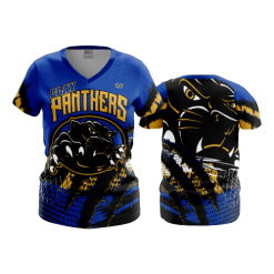 3244 FD Womens V-Neck CLAY-PANTHERS
