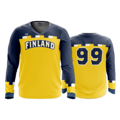 3236 FD Sport V-Neck Longsleeve FINLAND-BOYS-BASKETBALL-2021