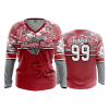 2827 FD Womens V-Neck Longsleeve BUCKEYES-ELITE-1