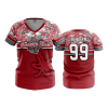 2827 FD Womens V-Neck BUCKEYES-ELITE-1