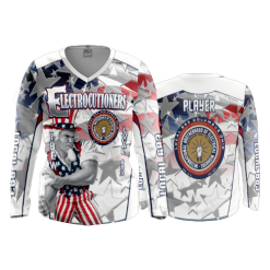 2535 FD Womens V-Neck Longsleeve ELECTROCUTIONERS-2