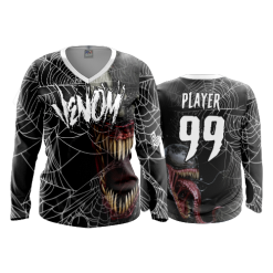 3231 FD Womens V-Neck Longsleeve VENOM-1