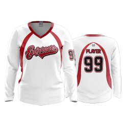 2465 FD Womens V-Neck Longsleeve ENFORCERS-2