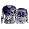 1675 FD Womens V-Neck Longsleeve OHANA-GREY-1