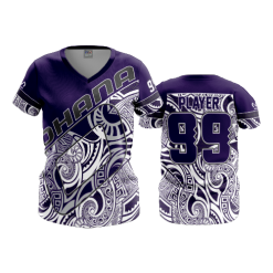 1675 FD Womens V-Neck OHANA-GREY-1