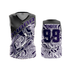 1675 FD Womens V-Neck Sleeveless OHANA-GREY-2