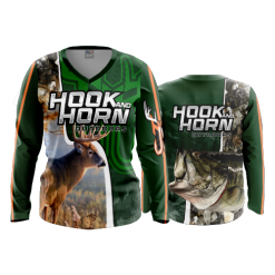 3238 FD Womens V-Neck Longsleeve HOOK-AND-HORN-OUTDOORS-1