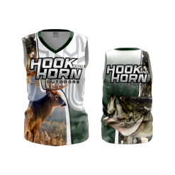 3238 FD Womens V-Neck Sleeveless HOOK-AND-HORN-OUTDOORS-2