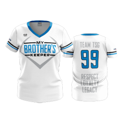 3243 FD Womens V-Neck MY-BROTHERS-KEEPER-4