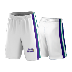 2991 FD Razor Shorts BASE-INVADERS-WHITE-ADDONS