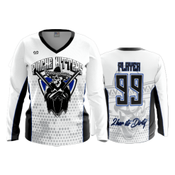 3249 FD Womens V-Neck Longsleeve PINCHE-HITTERS-2