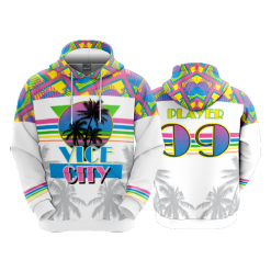 3247 FD Hoody POP-SLO-VICE-CITY-WHITE