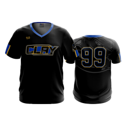 3244 FD Sport V-Neck MENS CLAY-FASTPITCH-1