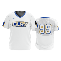 3244 FD Sport V-Neck MENS CLAY-FASTPITCH-2