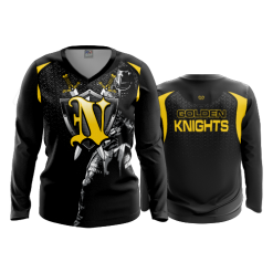 3252 FD Womens V-Neck Longsleeve NORTHMOR-WRESTLING