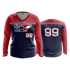 3255 FD Womens V-Neck Longsleeve DISTRICT-7-1