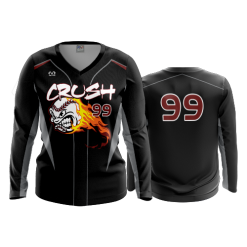 3267 FD Womens V-Neck Longsleeve CHILLICOTHE-CRUSH-BASEBALL-1